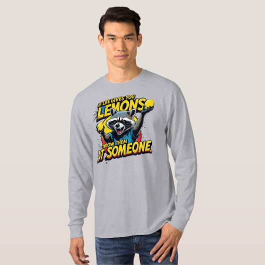 If life gives you lemons... t-shirt (Voorkant volledig)