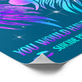 If Love Could Have Saved You Suicide Prevention Aw Poster (Hoek)