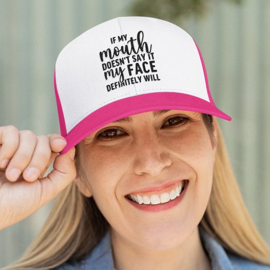 If my Mouth Doesn't say it funny sarcastic Trucker Pet