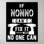 If Nonno Can't Fix It Nobody Can Italy Italian Gra Poster (Voorkant)