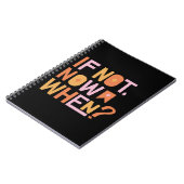 If Not Now When Notitieboek (Linkerzijde)