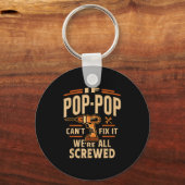 If P-p Cant Fix It - Grandparents Day  Sleutelhanger (Voorkant)