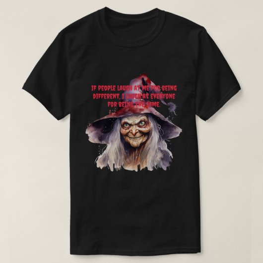 If People Laugh.... - Halloween T-shirt (Design voorkant)