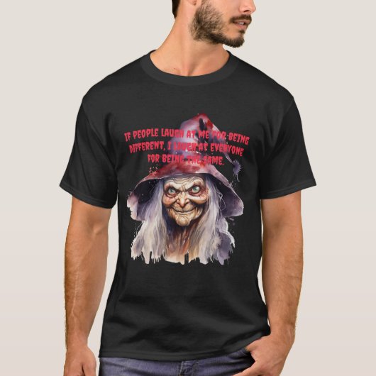 If People Laugh.... - Halloween T-shirt (Voorkant)