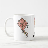 If pigs could fly - funny coffee mug koffiemok (Links)