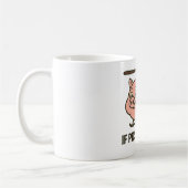 If pigs could fly - helicopter koffiemok (Links)