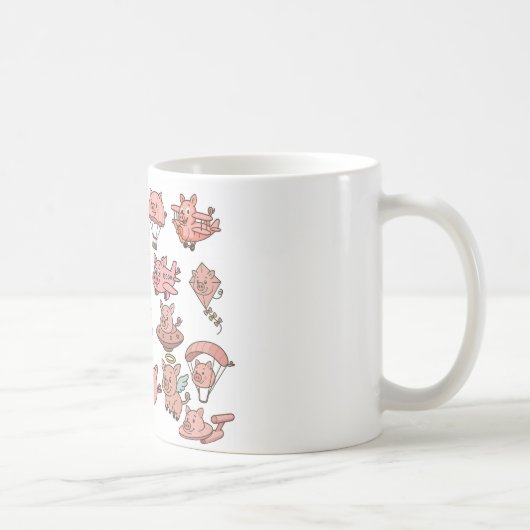 If pigs could fly koffiemok (Rechts)