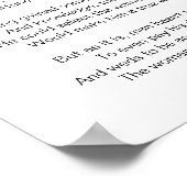 If Poem by Reginald H.C. Dodge Poster (Hoek)