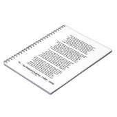 If- Poem by Rudyard Kipling (No Kipling Afbeelding Notitieboek (Linkerzijde)