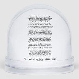 If- Poem by Rudyard Kipling (No Kipling Picture) Sneeuwbol