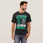 If Pole Vaulting Was Easy Vault Jumper Jumping Vau T-shirt (Voorkant volledig)