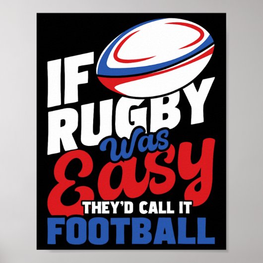 If Rug Football And Wrestling Wrestler For Men Wom Poster (Voorkant)