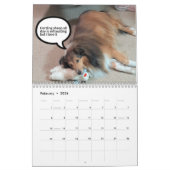 If Shelties could talk Kalender (Feb 2026)