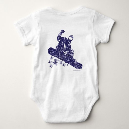 If-Snow-Boarding-was-EASY Romper (Achterkant)