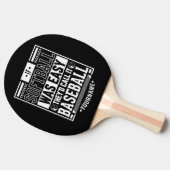 If Softball Was Easy They d Call It Baseball Tafeltennisbatje (Zijkant)