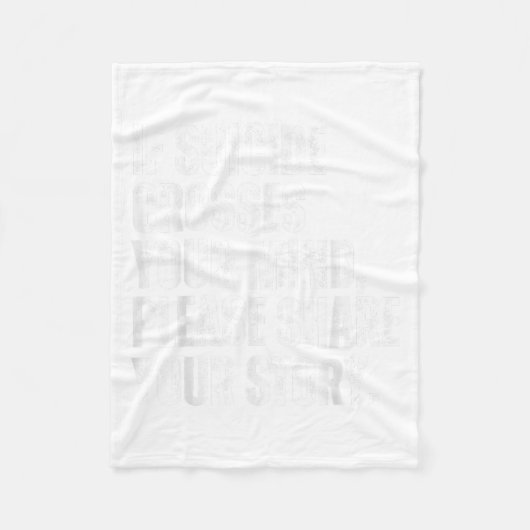 If Suicide Crosses Your Mind Suicide Prevention Aw Fleece Deken (Voorkant)