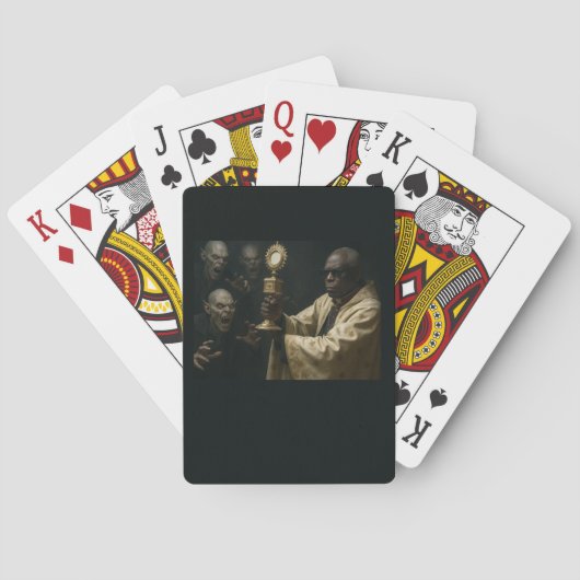 'If the Pope were Blade' Pokerkaarten (Achterkant)