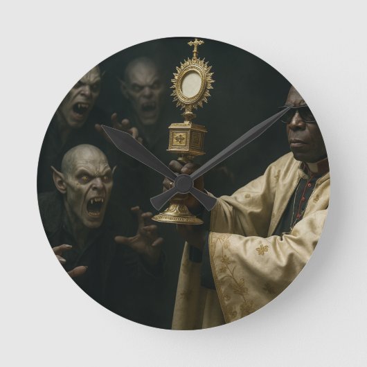 'If the Pope were Blade' Ronde Klok (Voorkant)