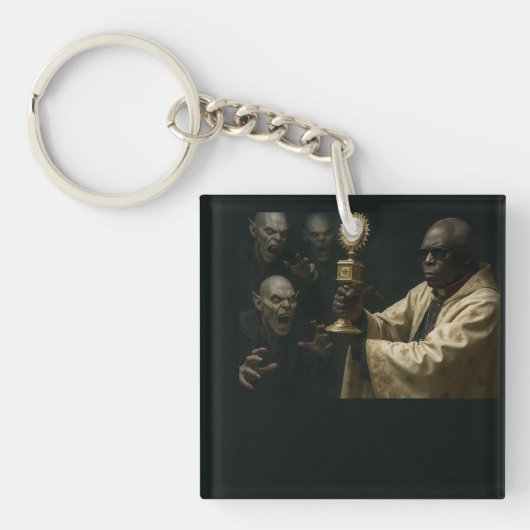 'If the Pope were Blade' Sleutelhanger (voorkant)