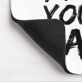 If You Ain't First You're Last Funny Motivational  Muismat (Hoek)