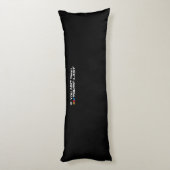 If You Ain't First You're Last - Funny Motor Racer Lichaamskussen (Achterkant (Verticaal))