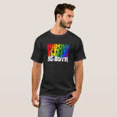If you can be Human an Kind be both Lgbtqai+ T-shirt (Voorkant volledig)