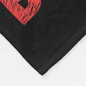 If You Can't Be Kind Be Quiet Anti Bullying Gift F Fleece Deken (Hoek)