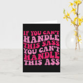 If You Can't Handle This S You Can't Handle This Kaart (Gele Bloem)