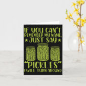 If You Can't Remember My Name Just Say Ckles Men W Kaart (Gele Bloem)