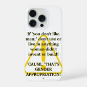 If "you don't like men;" iPhone hoesje (Achterkant)
