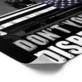 If You Haven't Risked Coming Home Under A Flag  Poster (Hoek)