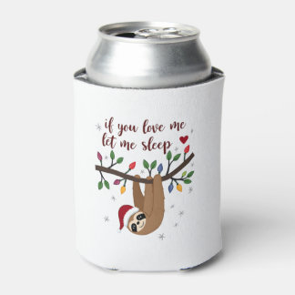 If you love me let me sleep nightgown funny Christ Blikjeskoeler