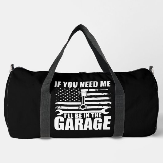IF YOU NEED ME I'LL BE IN THE GARAGE PLUNJEZAK (Voorkant)