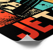 If You Need Me I'll Be On My Jet Ski Jet Skiing Re Poster (Hoek)