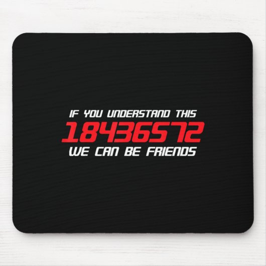 If You Understand This 18436572 Funny Mechanic Car Muismat (Voorkant)