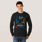 If You Want To Be Cool Just Be Yourself Cat Autism T-shirt (Voorkant volledig)