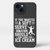If You Wanted A Soft Serve Tennis iPhone Hoesje (Achterkant)