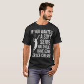 If You Wanted A Soft Serve Tennis Shirt Funny (Voorkant volledig)