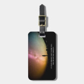 If your dreams don't scare you bagagelabel (Voorkant verticaal)