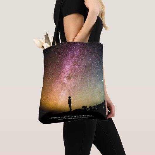 If your dreams don't scare you tote bag (Dichtbij)