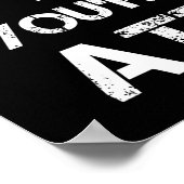 If You're Not Angry You're Not Paying Let op Poster (Hoek)