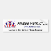 IFA Fitness Instructor Bumpersticker (Voorkant)