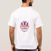 IFA Fitness Instructor Logo voor en achter T-shirt (Achterkant)