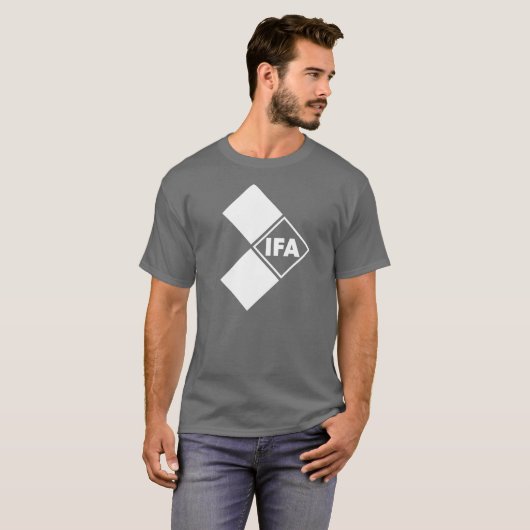 IFA Industrieverband Fahrzeugbau der DDR T-shirt (Voorkant volledig)