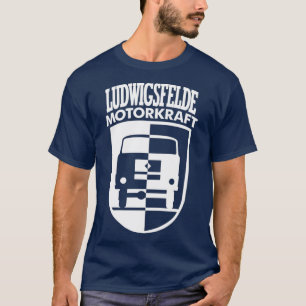 IFA Ludwigsfelde Motor Power Coat of Arms White T-shirt