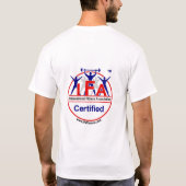 IFA Personal Trainer Logo voor en achter T-shirt (Achterkant)