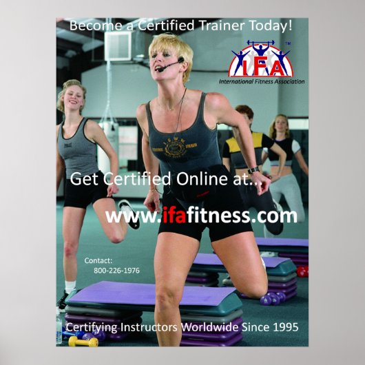 IFA Trainer Seminar-Poster Poster (Voorkant)