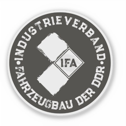 IFA VINTAGE STICKER (Voorkant)