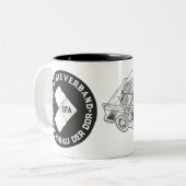 IFA VINTAGE TWEEKLEURIGE KOFFIEMOK (Voorkant links)