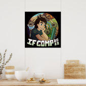 IFComp 2022 24-inch x 24-inch poster (Keuken)